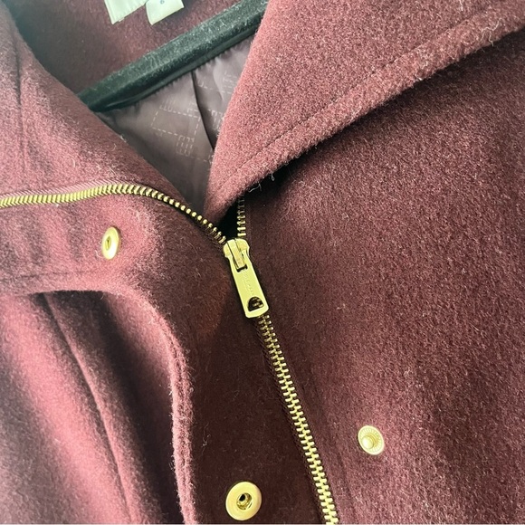 Cole Haan Signature Slick Wool Blend Coat - Picture 4 of 6